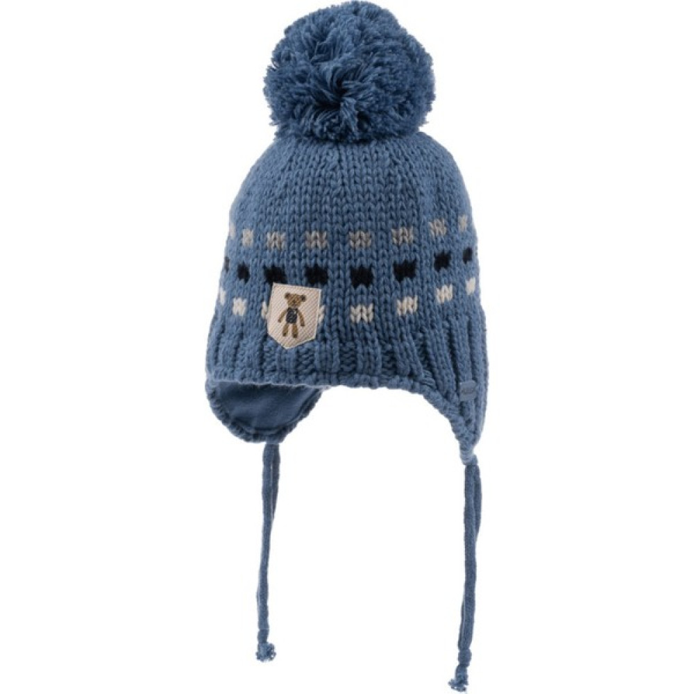 Fatih Bebek Kitti Aylık Kulaklı Erkek Bere (0-18 Ay) K22110-06 Mavi Denim Bebek Şapkası Fiyatı