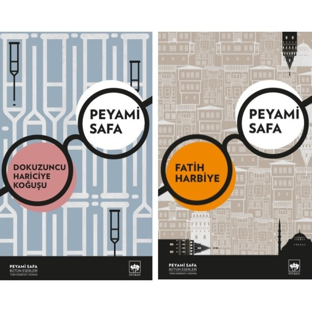 Fatih Harbiye - Dokuzuncu Hariciye Koğuşu - 2 Kitap Set Yeni Baskı - Peyami Safa Roman Fiyatı