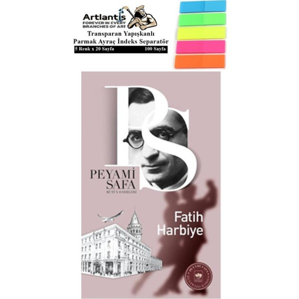 Fatih Harbiye Kapak 1 Adet Fosforlu Transparan Kitap Ayraç 1 Paket - Peyami Safa - Standart Çocuk Masal Fiyatı