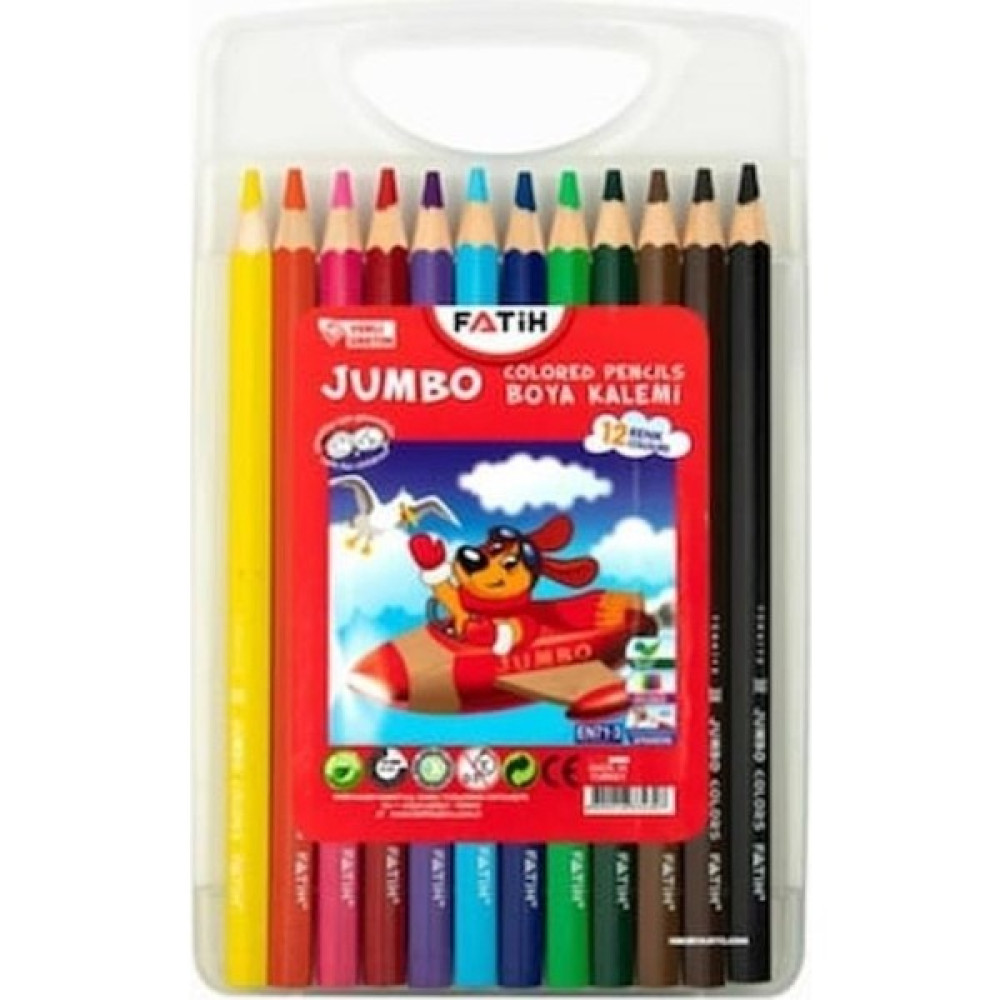 Fatih Jumbo Kuru Boya 12 Li Plastik Kutulu Oto Boyaları Fiyatı
