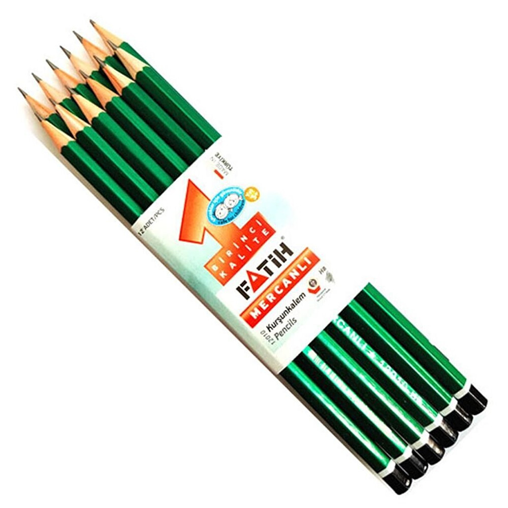 Fatih Mercanlı Kurşun Kalem 12 Li Kurşun (Ahşap) Kalem Fiyatı