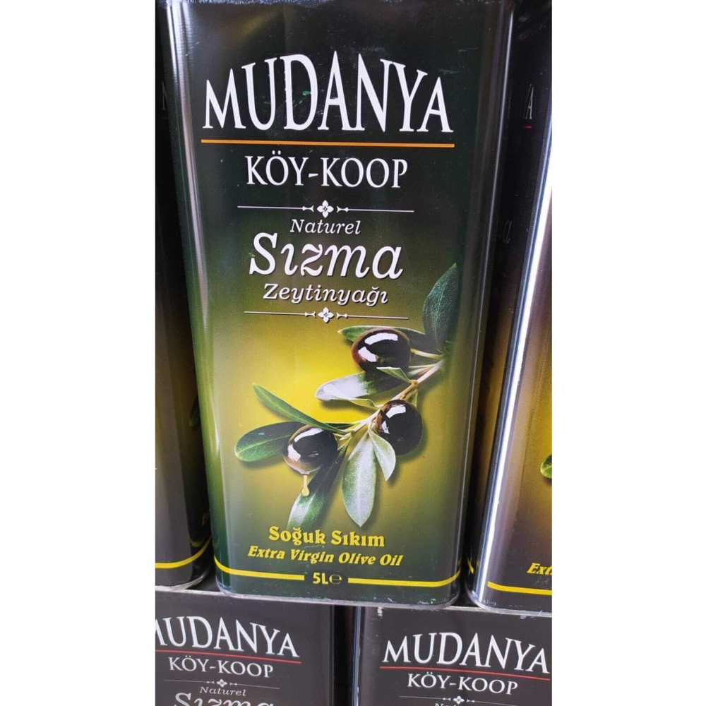 Fatma Ana Mudanya Soguk Sıkım Sızma Zeytinyağı 5 Lt Sıvı Yağ ve Zeytinyağı Fiyatı