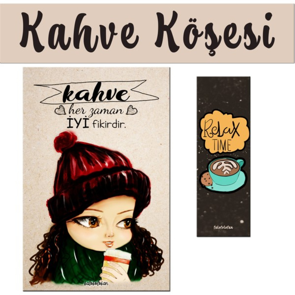 Fatofotofan Kahve Köşesi 3'lü Takım Pano Basım Pvc Laminasyon - 14,8 x 21,0 cm - Kahverengi Poster Fiyatı