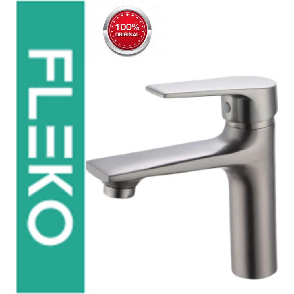 Faumix Fleko Antrasit Gri Alfa Banyo Lavabo ve Mutfak Bataryası - Lavabo Bataryası - Antrasit - Gri Bataryalar & Musluklar Fiyatı