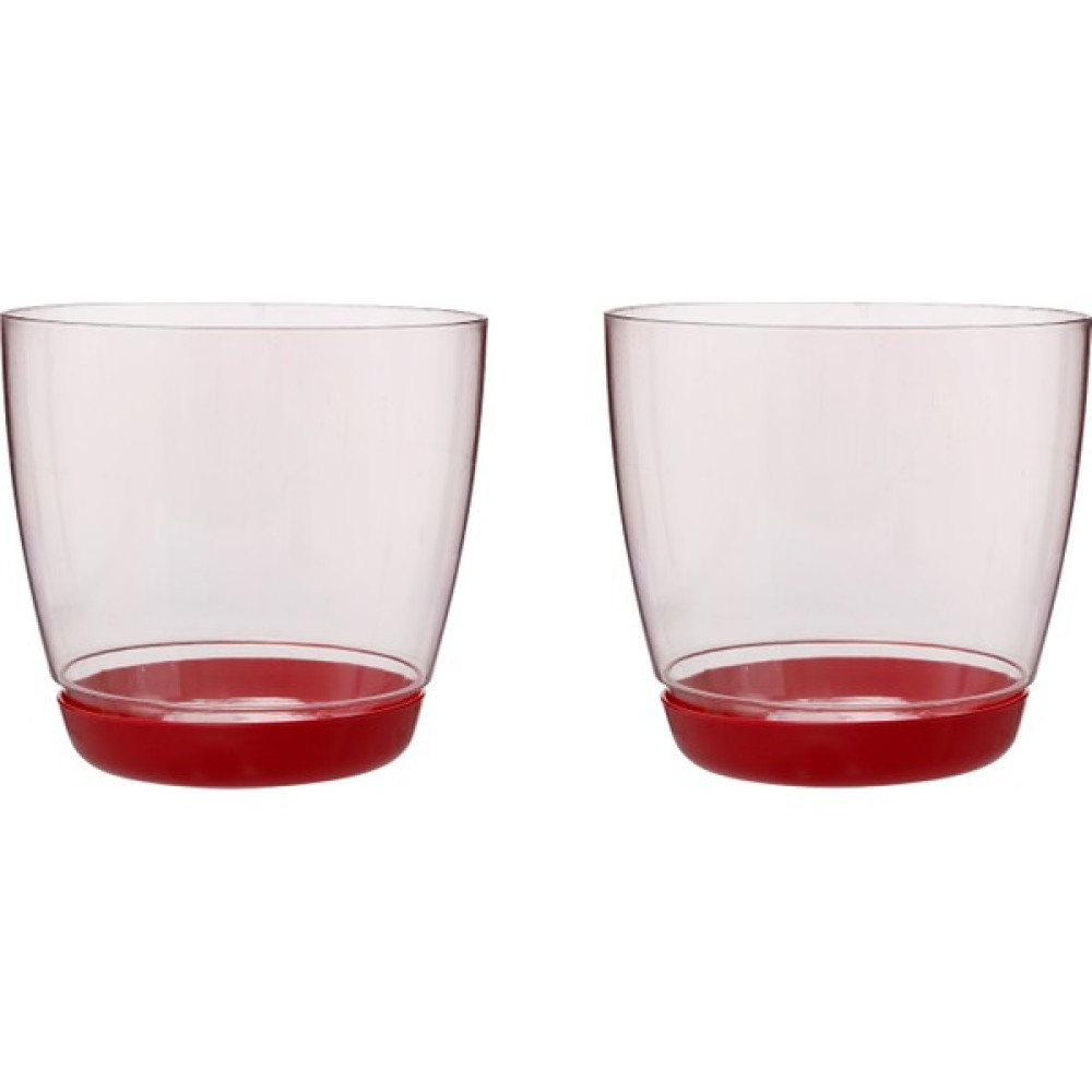 Favilla Yuvarlak Orkide Saksı 18 cm Pembe 2'Li Saksı ve Aksesuarları Fiyatı