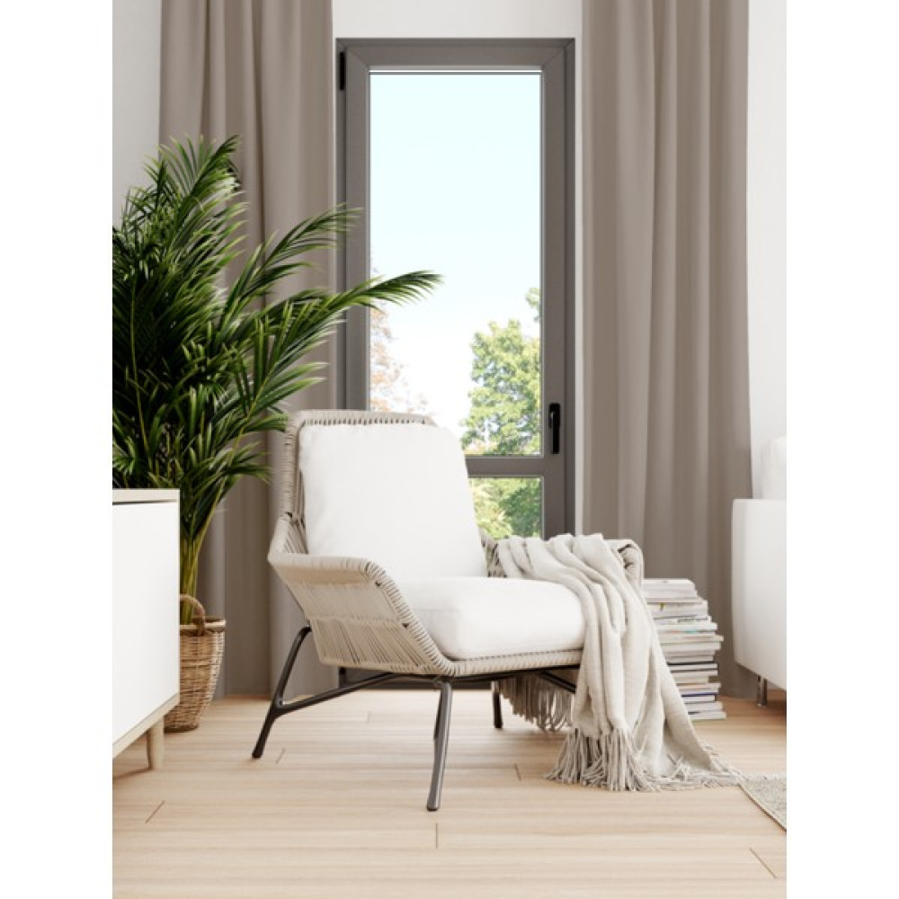 Favolli Kadife Dokulu Taş Rengi Ada Fon Perde Ekstrafor Büzgülü Dream Series - 100 x 250 cm Fon Perde Fiyatı