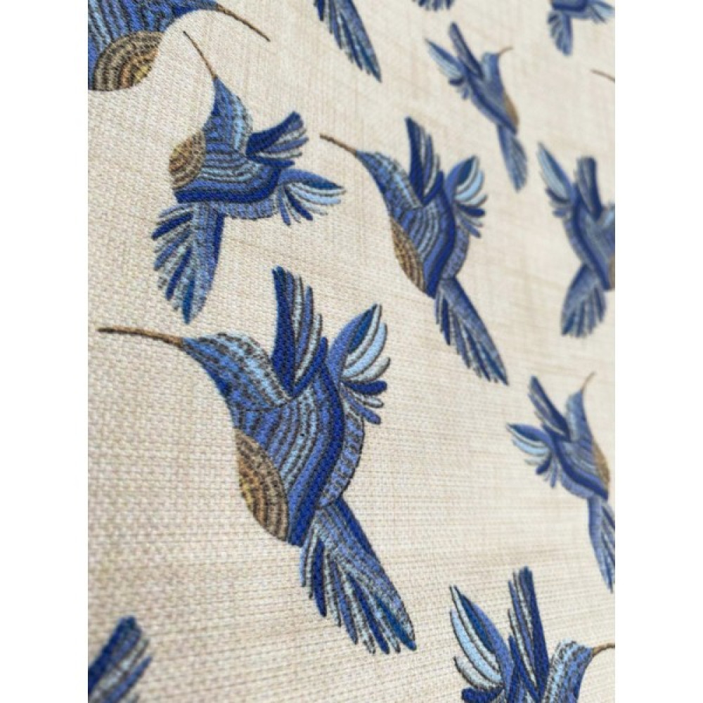 Favor Kumaş Nakış Kuş Desenli Dijital Baskılı KUMAŞ-1918 - 140 cm - 1 m - Renkli Kumaşlar Fiyatı