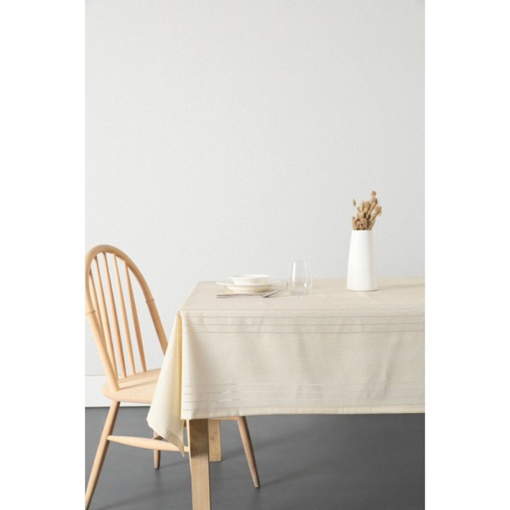 Favora Açelya Leke Tutmaz Masa Örtüsü 160X220 - Bej - 160 x 220 cm Masa Örtüsü Fiyatı