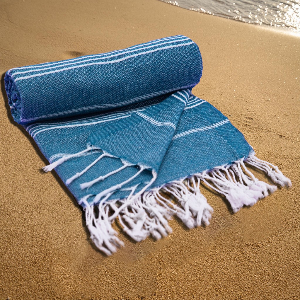 Favora Peştamal Plaj Havlusu 90X140 - Mavi - 90 x 140 cm El / Yüz Havlusu Fiyatı