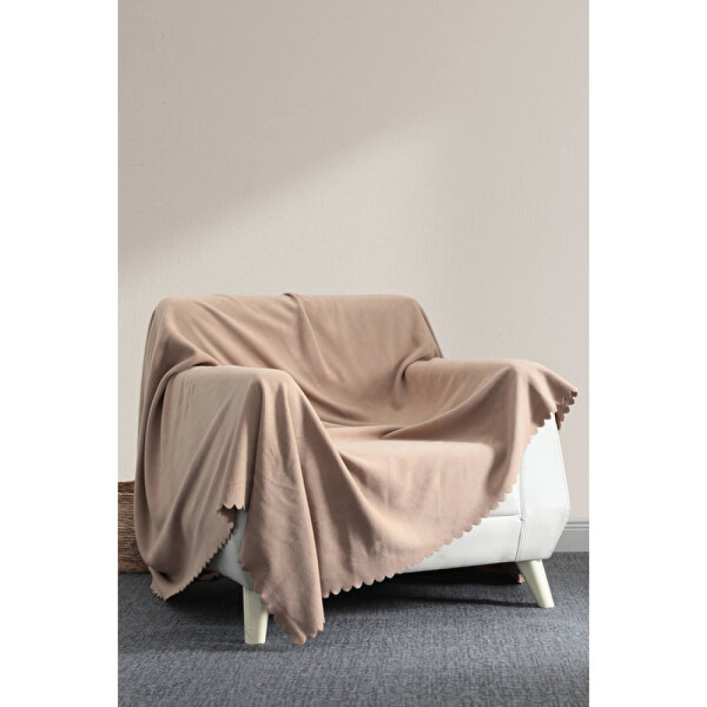 Favora Polar Çok Amaçlı Tv Battaniyesi Koltuk Örtüsü 180X230 - Kahverengi - 180 x 230 cm Koltuk & Kanepe Örtüsü Fiyatı