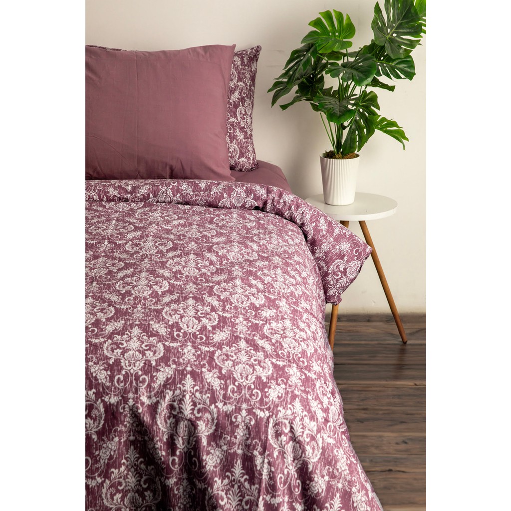 Favora Sarmal Tek Kişilik Nevresim Takımı - Mürdüm - 160 x 220 cm - Mor Nevresim Takımı Fiyatı