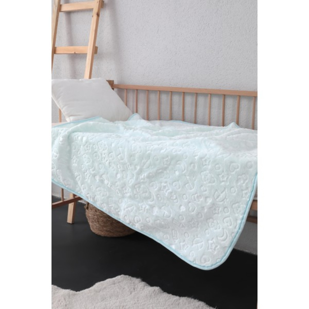 Favora Welsoft Kabartmalı Bebek Battaniyesi 90X110 cm - Mavi Bebek Battaniyesi Fiyatı