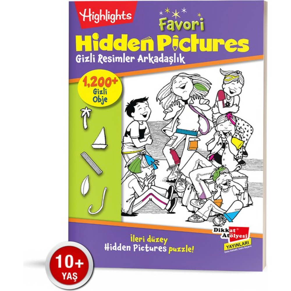 Favori Hidden Pictures - Arkadaşlık Puzzle Zihinsel Gelişim Kitapları Fiyatı