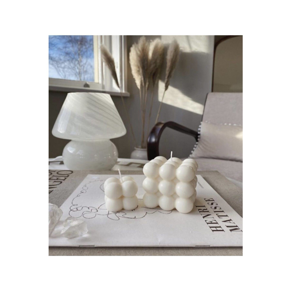 Favori Home Beyaz Renk Kokulu Mini Bubble Ve Bubble Mum Dekoratif Mum Fiyatı