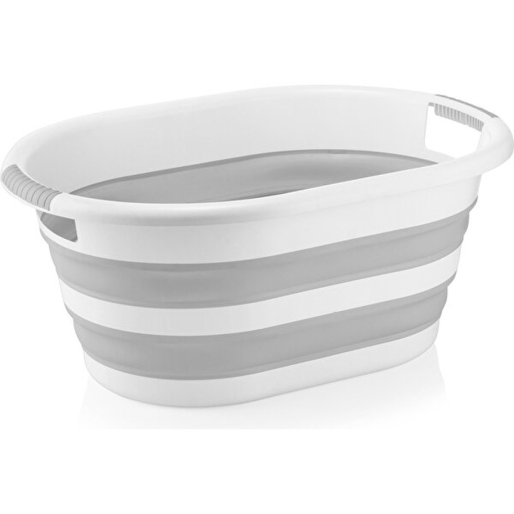 Favori Mutfak Katlanır Çamaşır Sepeti Katlanabilir Kirli Sepeti 38 Litre - Gri - 45 x 63 x 27 cm Sepet Fiyatı