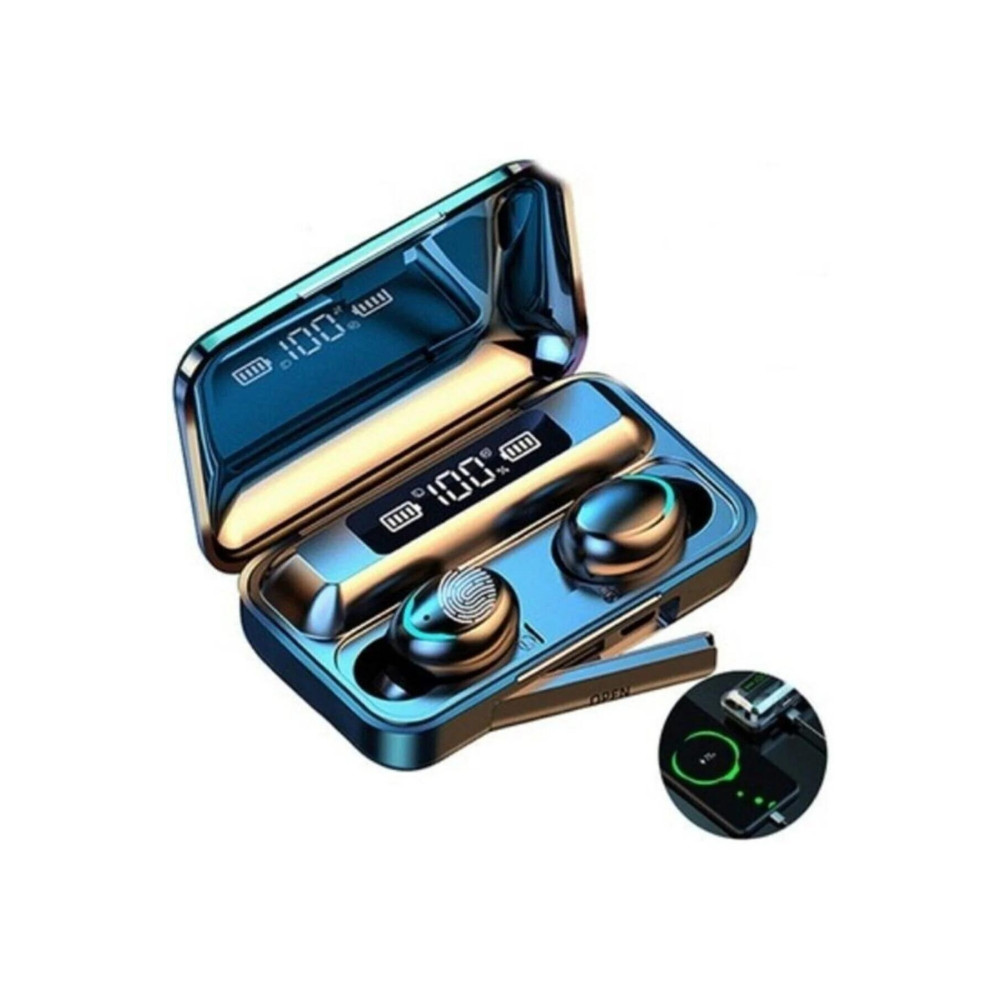 Favors F9-5 Bluetooth Kulaklık Kulakiçi Powerbankli Çift Mikrofonlu Dokunmatik Sport Kablosuz Kulaklık Kulak İçi Kulaklık Fiyatı