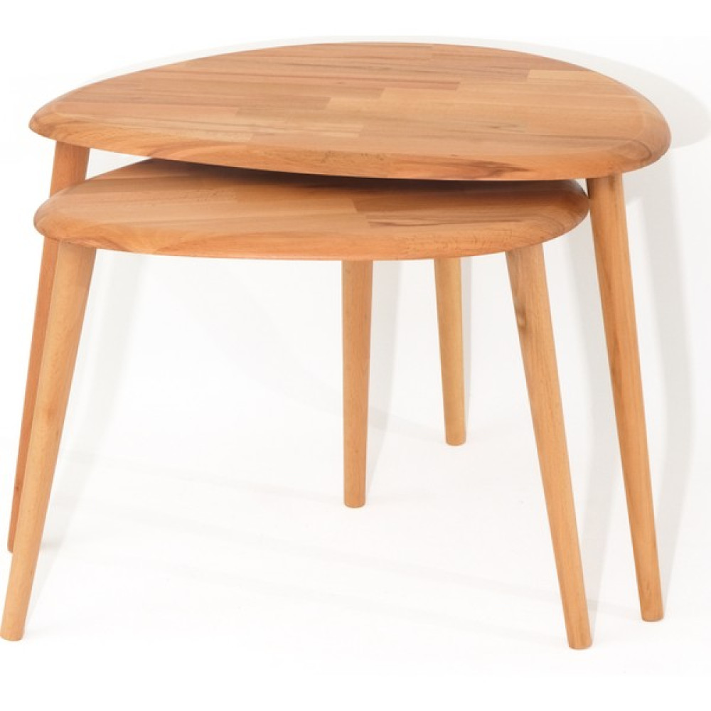 Faw Decor Naturel Masif Doğal Tekli, 2'li, 3'lü Zigon Sehpa Set, Modern Masif Yan Sehpa - 2'li Sehpa Yan Sehpa Fiyatı