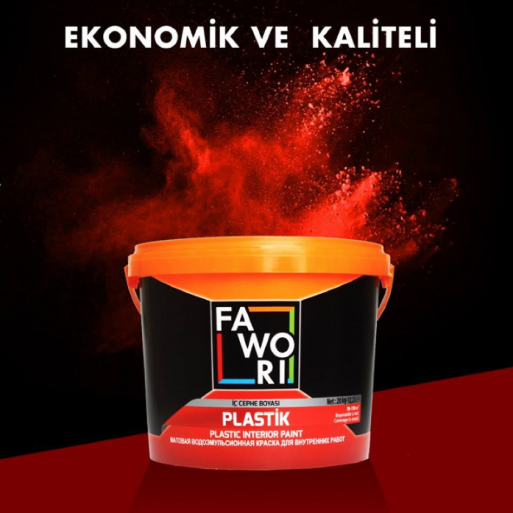 Fawori Ic Cephe Plastik Boya 10 Kg. Boyalar Fiyatı
