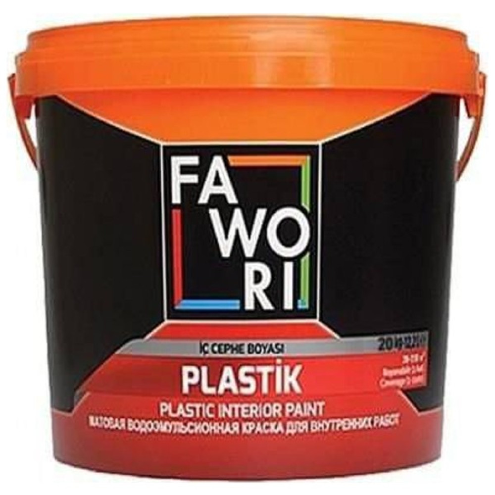 Fawori Plastik İç Cephe Duvar Boyası 20 kg - Su Damlası İç Cephe Duvar Boyası Fiyatı