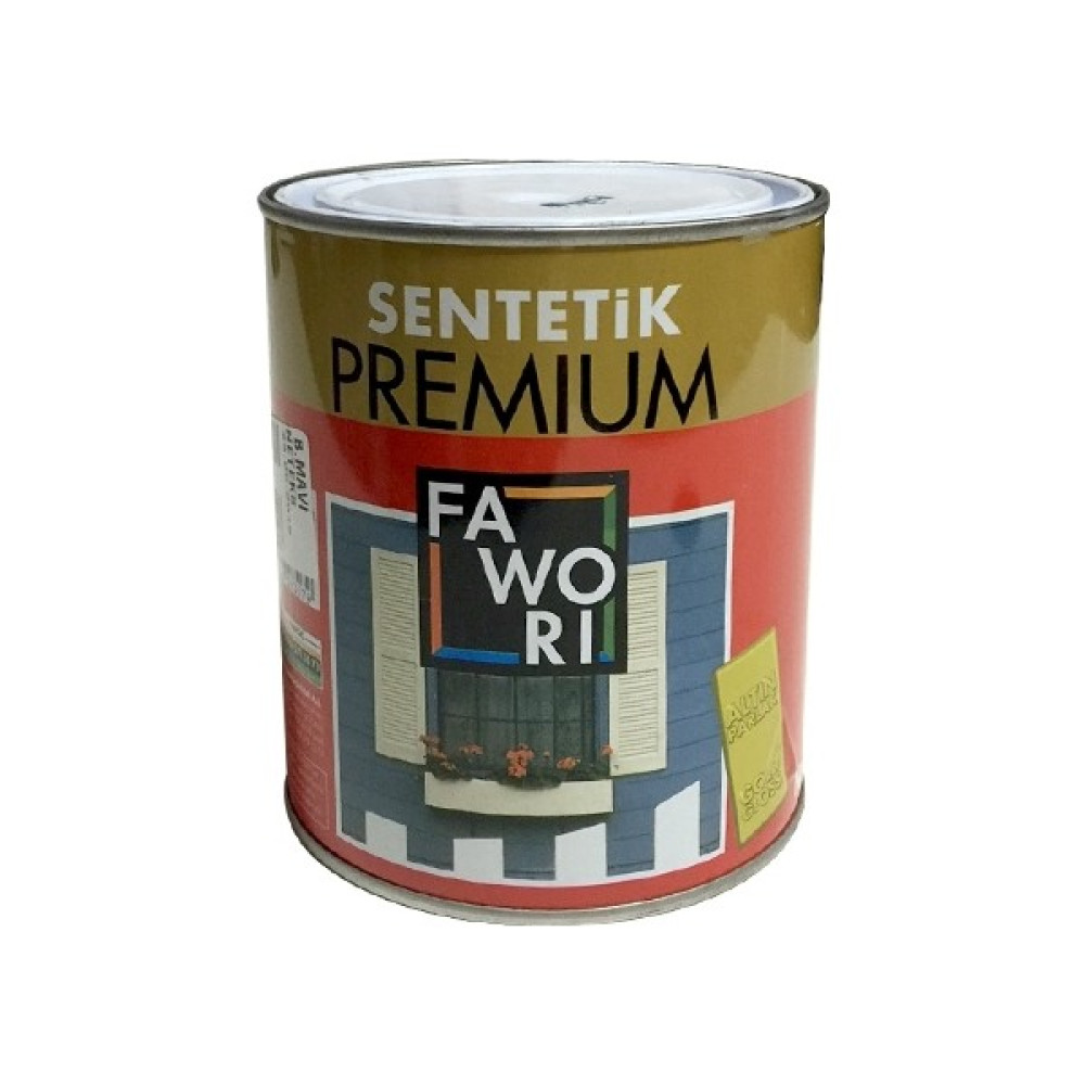 Fawori Sentetik Yağlı Boya 1KG - 0,75 LT - Beyaz İç Cephe Duvar Boyası Fiyatı