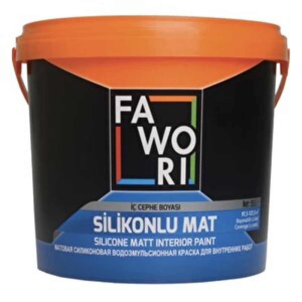 Fawori Silikonlu Mat 15 Lt İç Cephe Boyası Kumbeji İç Cephe Duvar Boyası Fiyatı