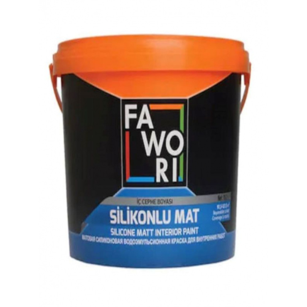 Fawori Silikonlu Mat Ic Cephe Boyasi 2.5 Litre Boyalar Fiyatı