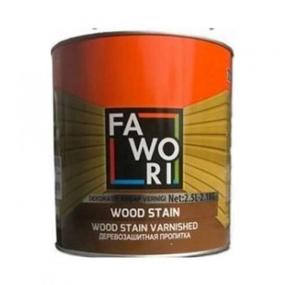 Fawori Wood Stain Vernikli Ahsap Koruyucu 2,5 Lt Boyalar Fiyatı