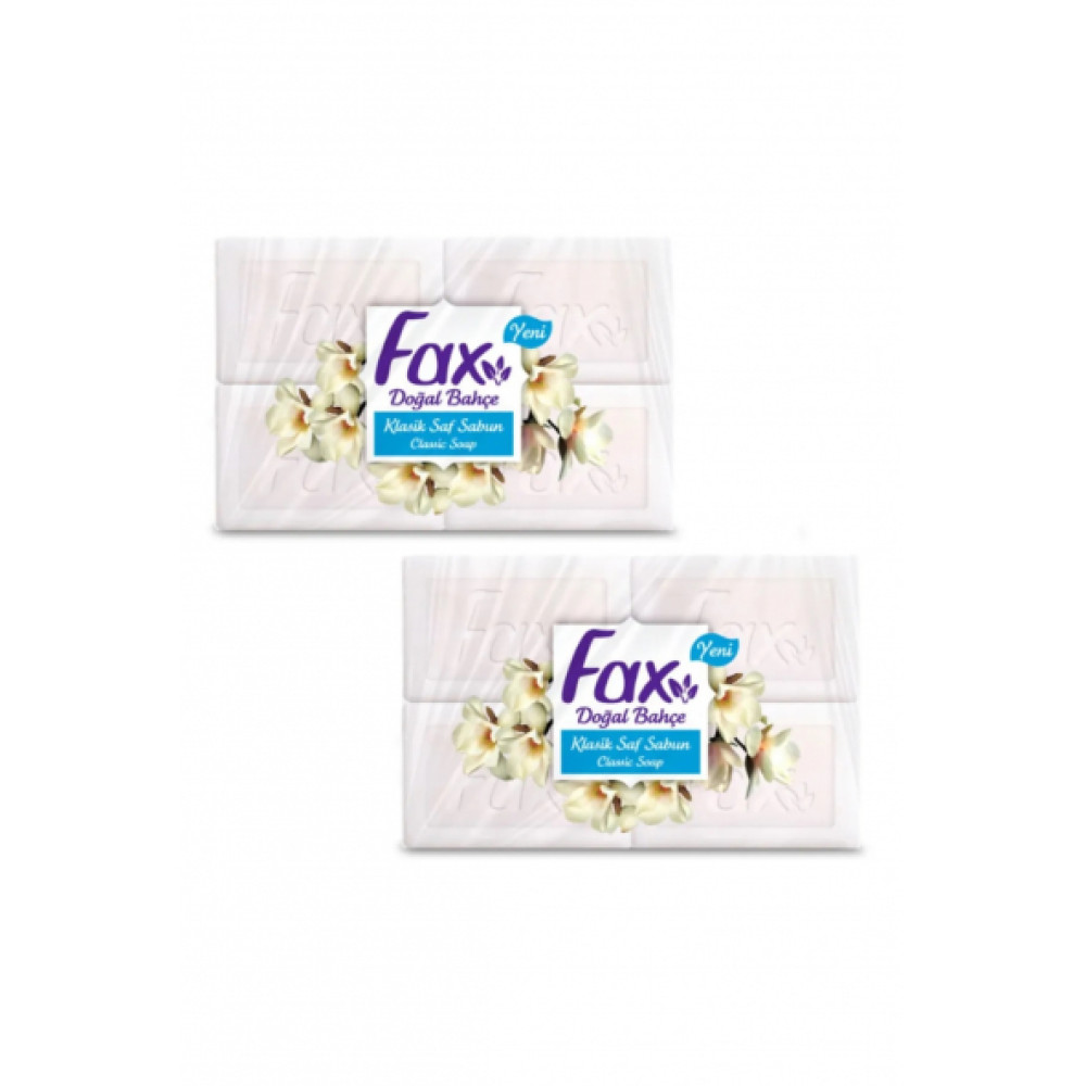 Fax Banyo Sabunu Klasik Saf Sabun 8X125 Gr Duş Jelleri ve Banyo Köpükleri Fiyatı