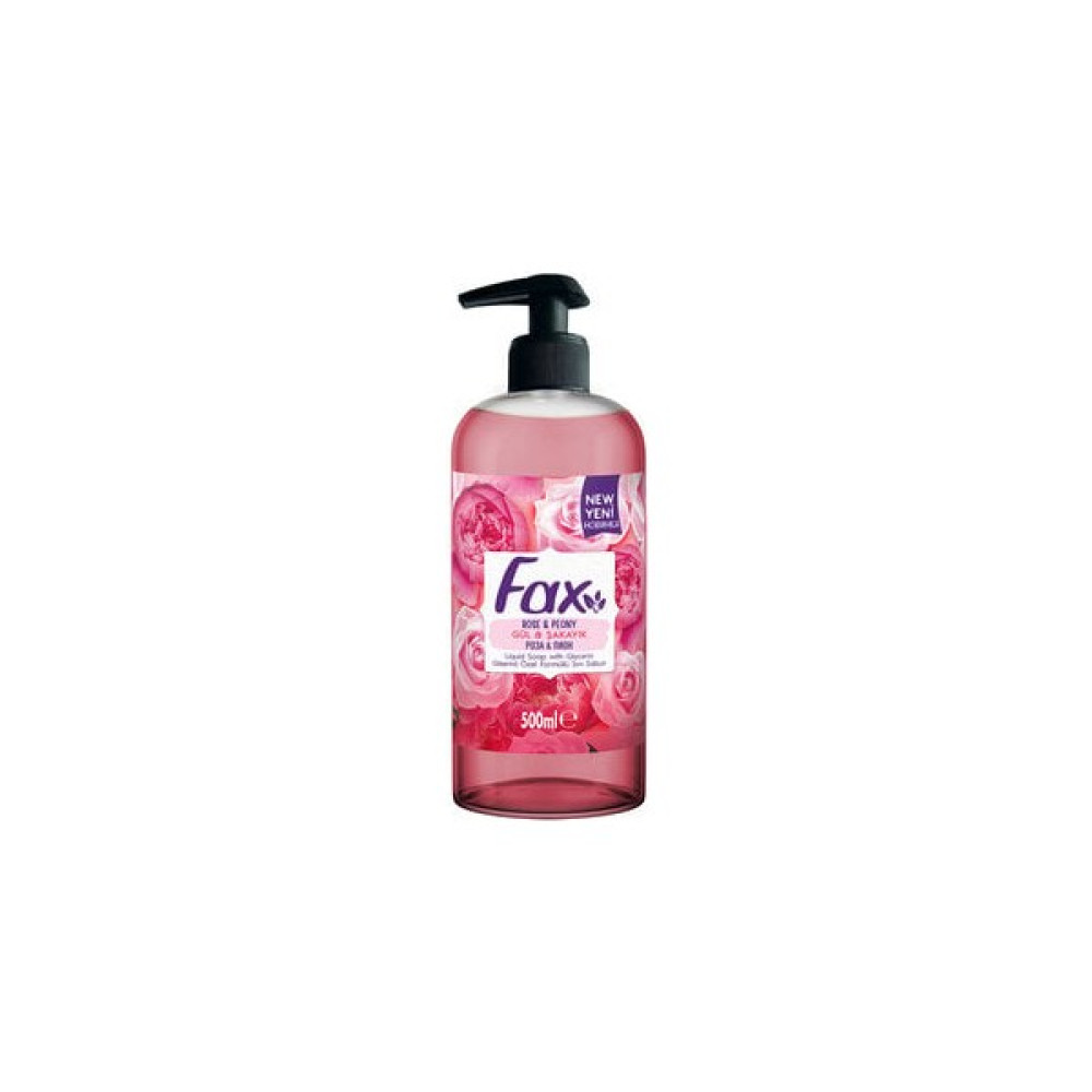 Fax Gül & Şakayık Sıvı Sabun 500 ml (1 Adet) Sabunlar Fiyatı