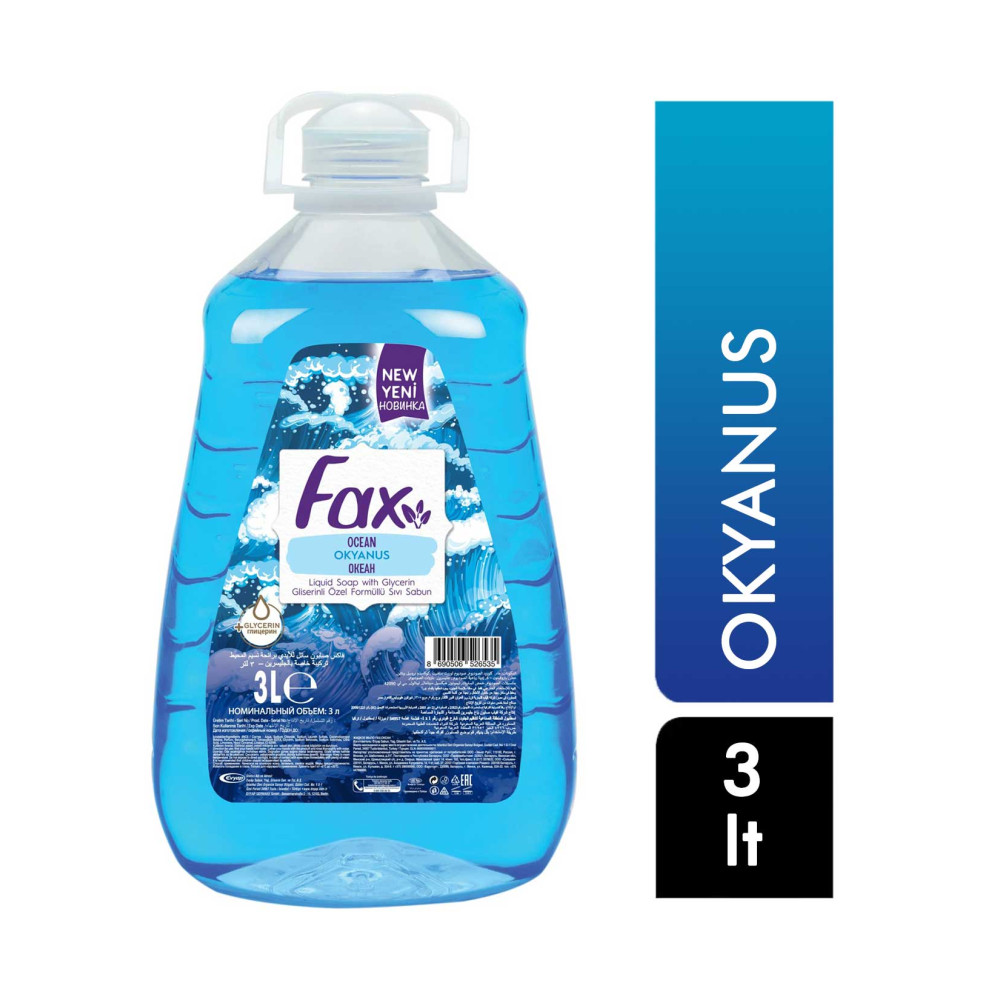 Fax Sıvı Sabun 3 lt Okyanus Sabunlar Fiyatı
