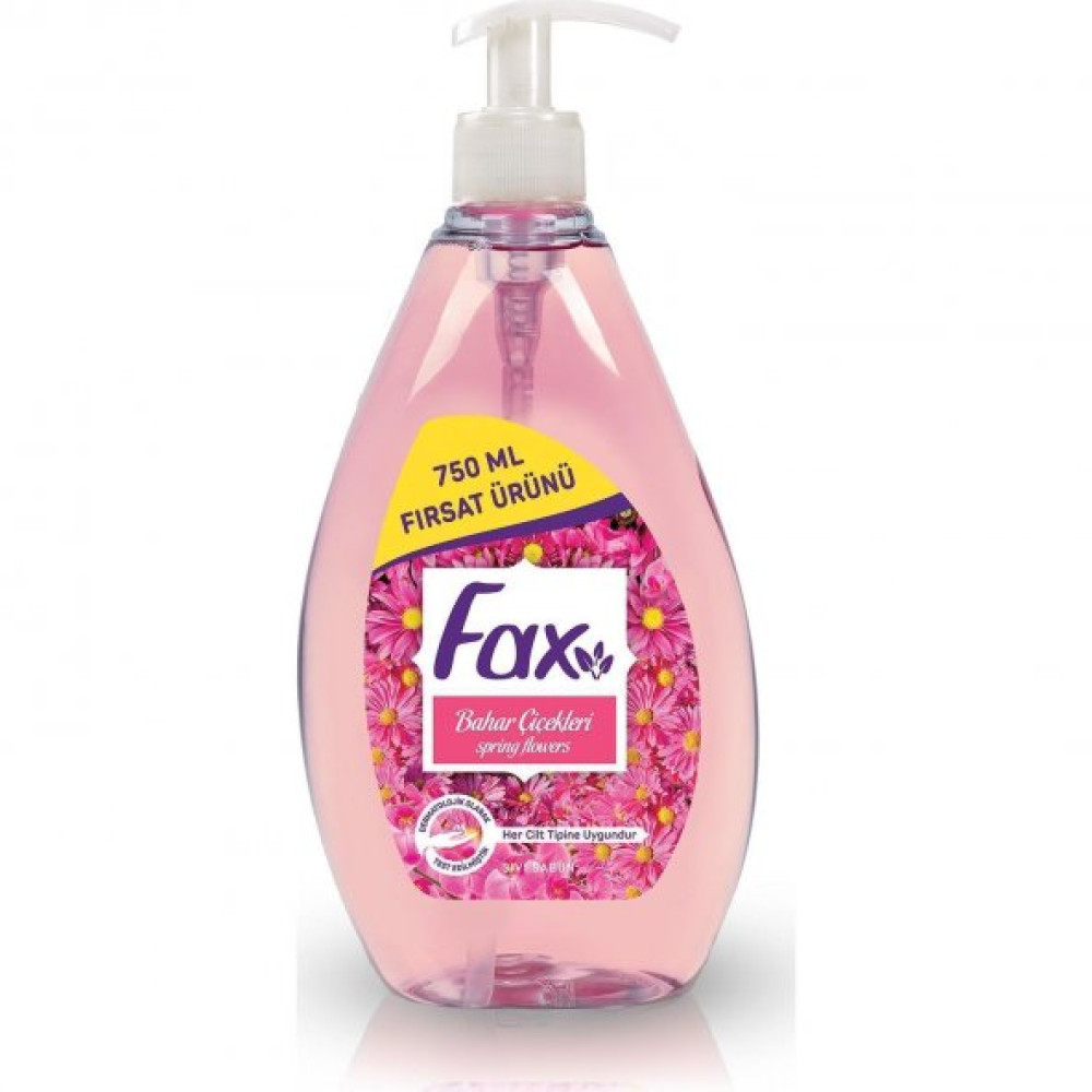 Fax Sivi Sabun Bahar Cicekleri (Pembe) 750 Ml Duş Jelleri ve Banyo Köpükleri Fiyatı