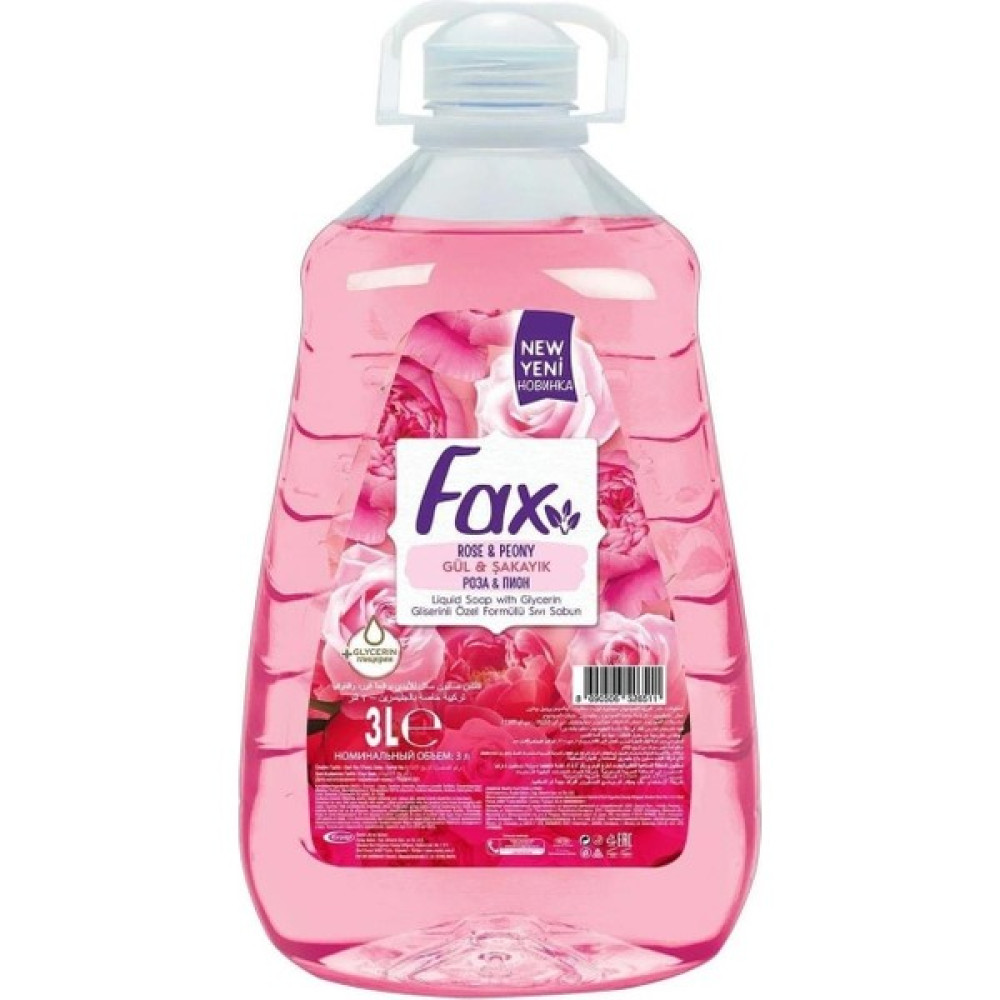 Fax Sıvı Sabun Gül&Şakayık 3 Lt El Bakımı Fiyatı