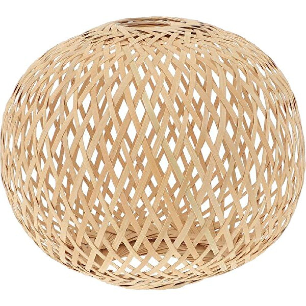 Fayshow Bambu Dokuma Abajur El Dokuması Lamba Gölge Yatak Odası Oturma Odası Otel 21X20CM (Yurt Dışından) - Gold - Krem Rengi Abajur Fiyatı