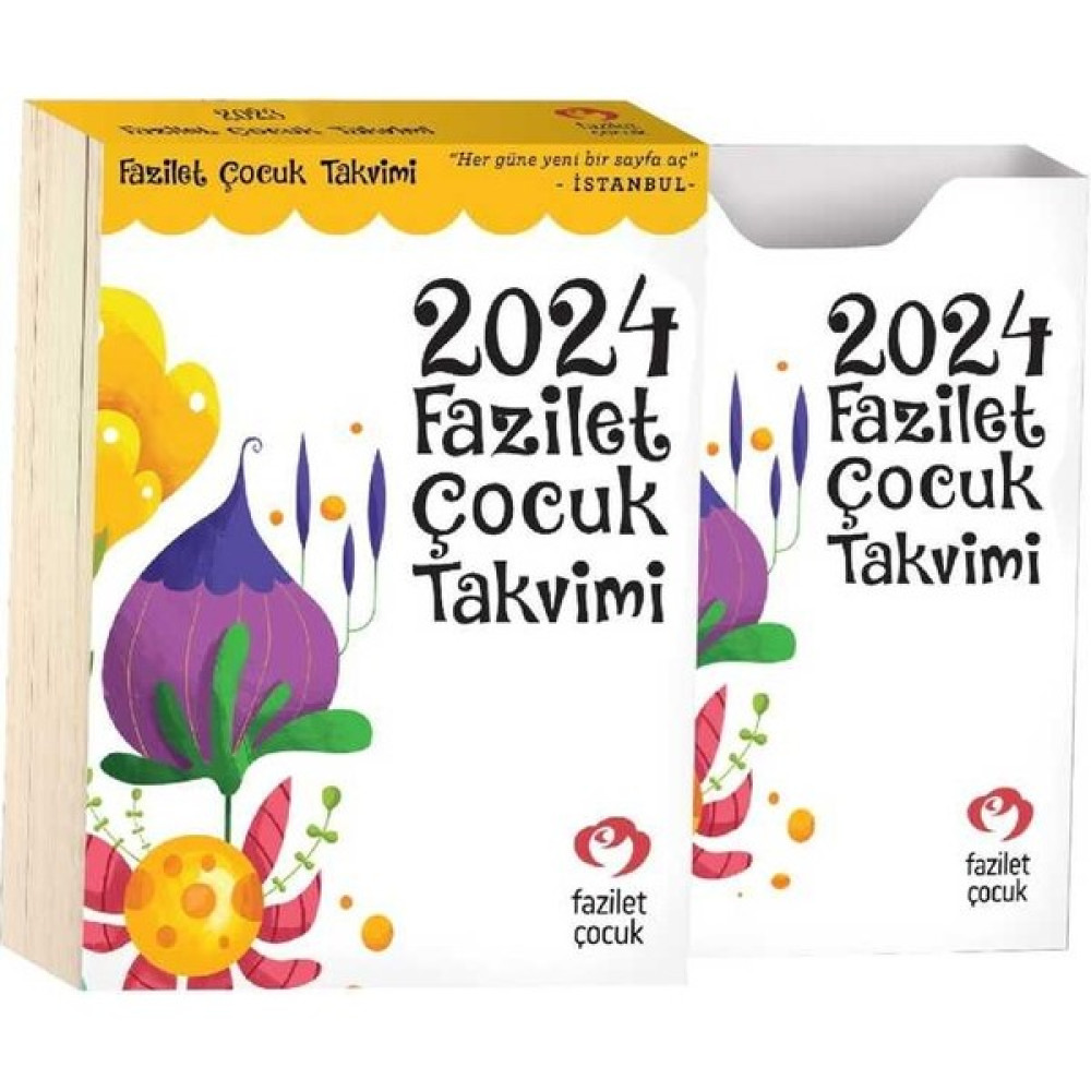 Fazilet Çocuk Yayınevi 2024 Fazilet Çocuk Takvimi Takvim Fiyatı