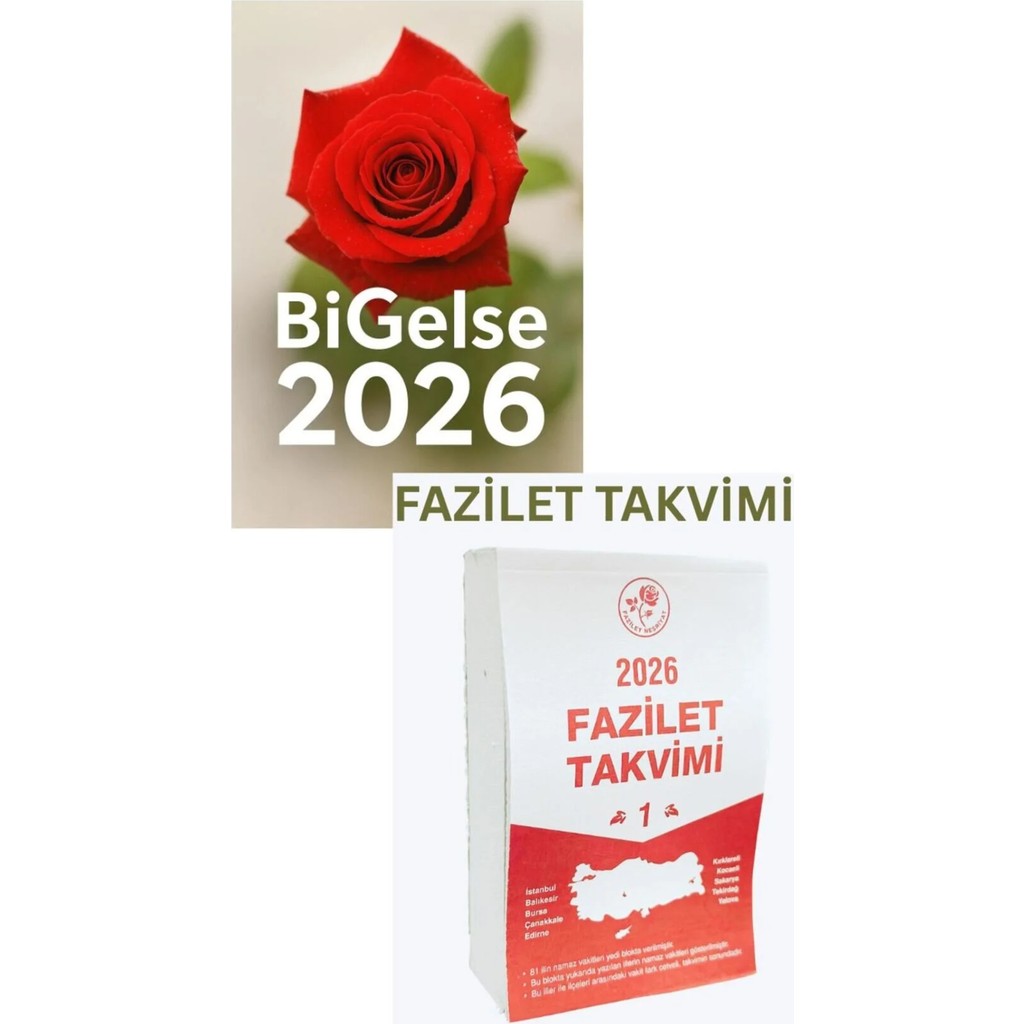 Fazilet Neşriyat Bigelse 2026 Fazilet Blok Takvimi 7 Bölge Yurtiçi Ciltli Büyük Boy Takvim SSD / Solid State Drive Fiyatı