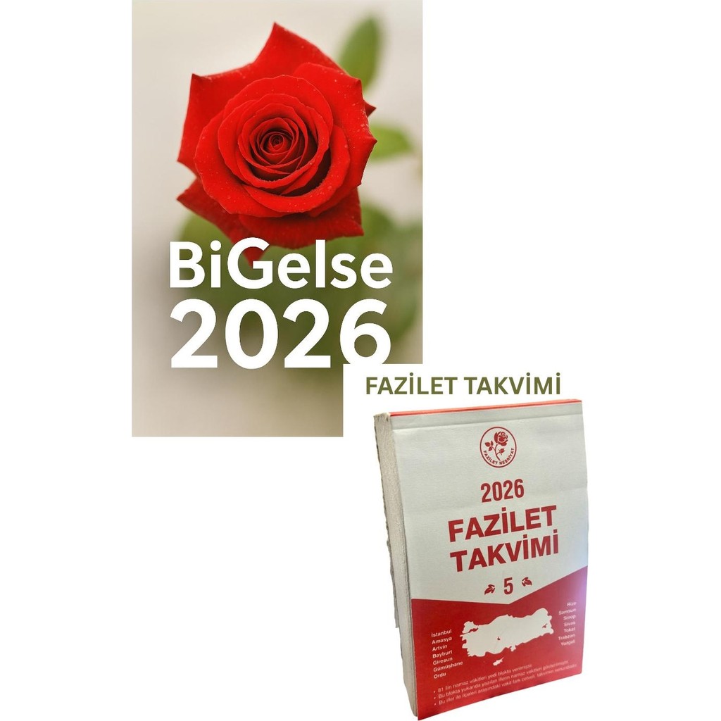 Fazilet Neşriyat Bigelse 2026 Hayat Rehberimiz Fazilet Blok Takvimi 7 Bölge Yurtiçi Diğer Fiyatı