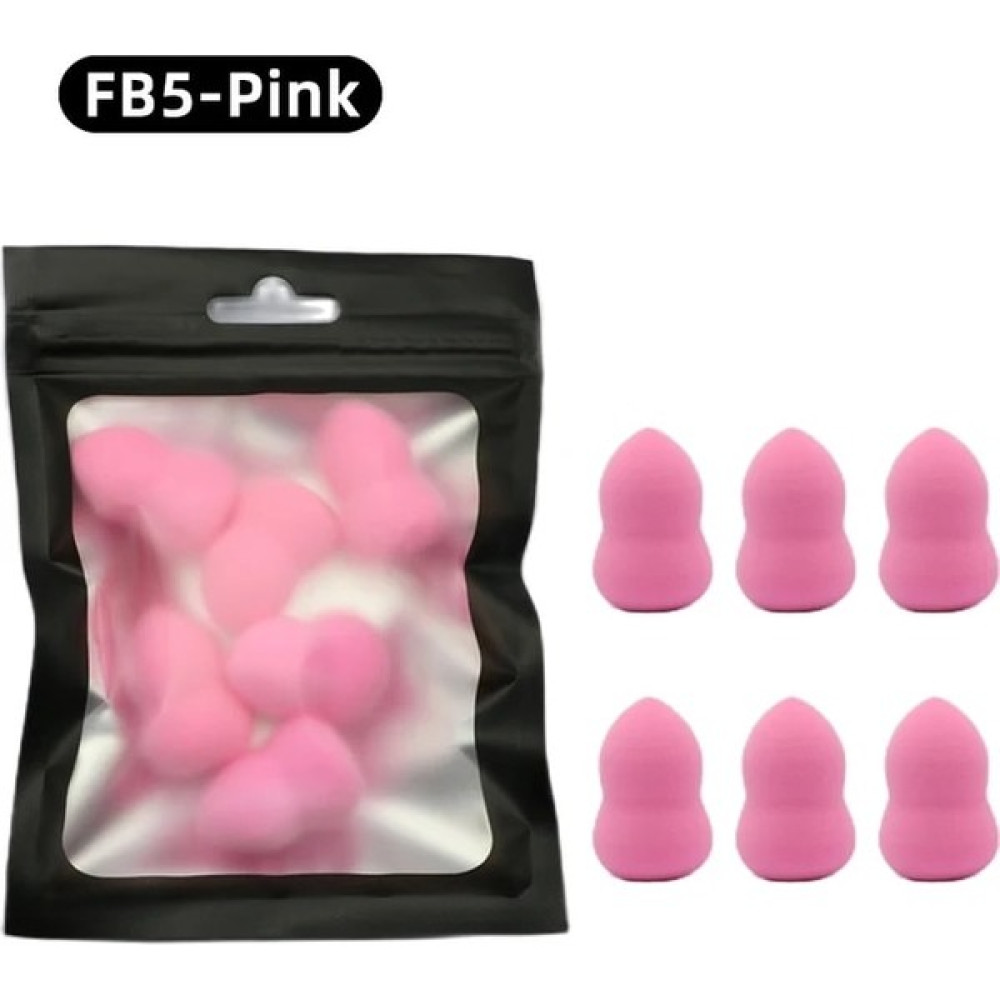 Fb5 Pembe Ogeyer 6 Adet Mini Makyaj Süngeri Toz Puf Güzellik Süngeri Makyaj Kapatıcı Likit Fondöten Yüz Kozmetik Puf Yapmak Sünger (Yurt Dışından) Makyaj Fırça ve Aksesuarları Fiyatı