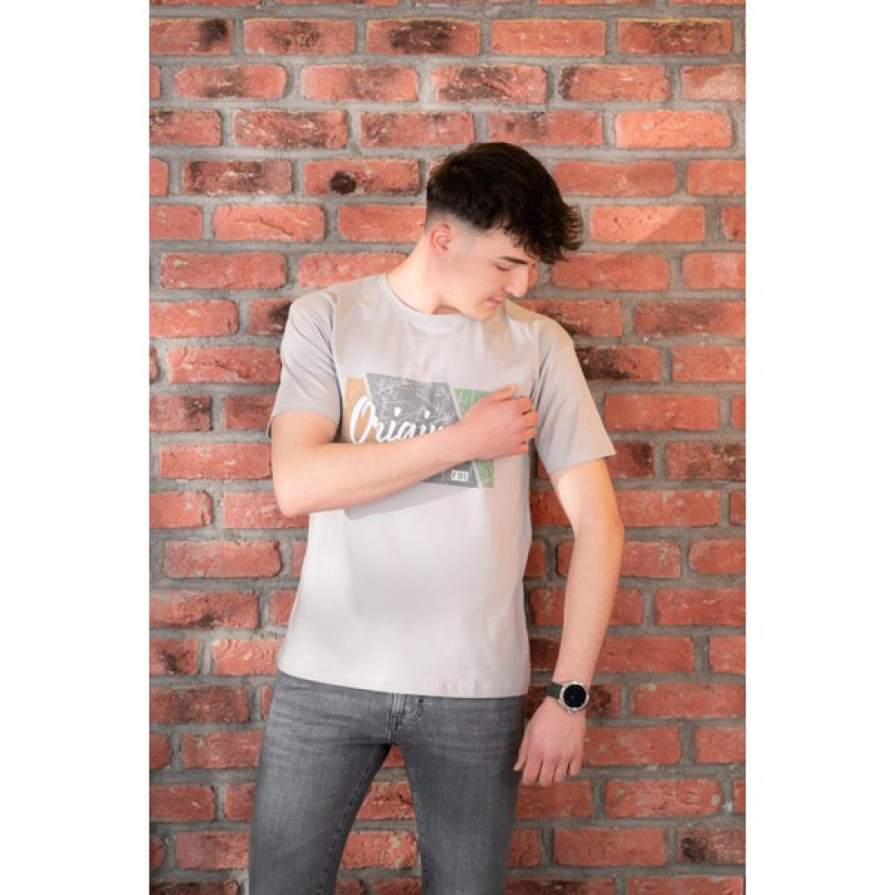 Fbı Jeans Desenli Slimfit Pamuklu Erkek T-Shirt Erkek T-shirt Fiyatı