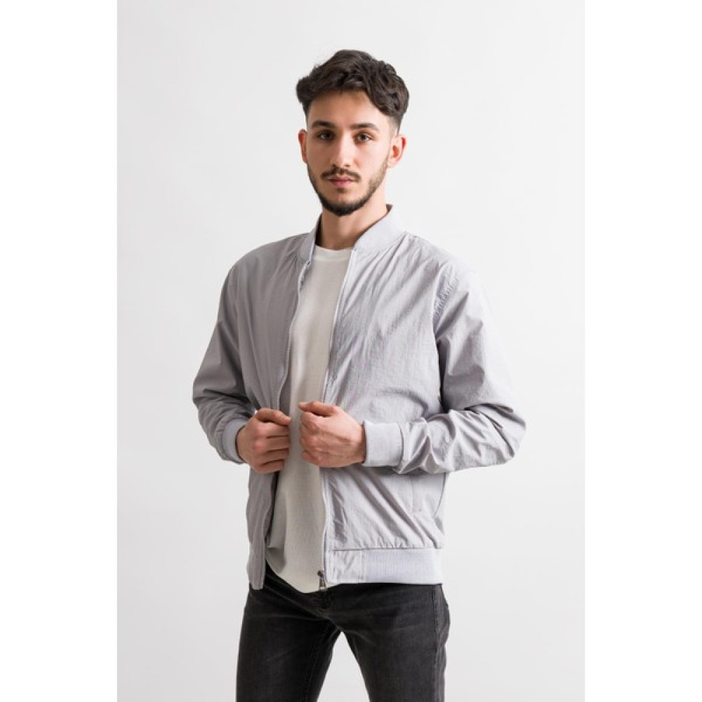 Fbı Jeans Slimfit Gofre Kumaş Kolej Yaka Astarlı Baharlık Mont Erkek Mont Fiyatı