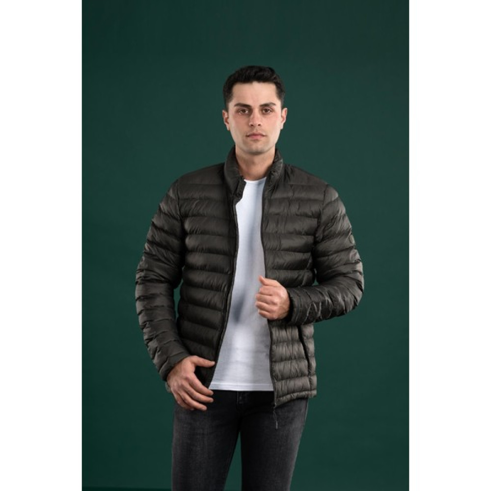 Fbı Slimfit Dik Yaka Fermuarlı Erkek Ince Şişme Puffer Mont Erkek Mont Fiyatı
