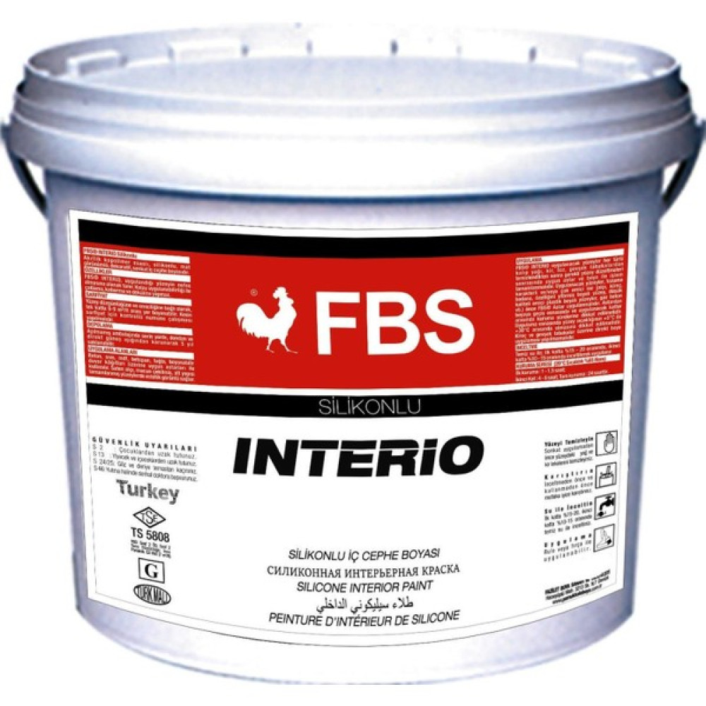Fbs Silikonlu İç Cephe Boyası 3.5 kg Havai Mavi Oto Boyaları Fiyatı