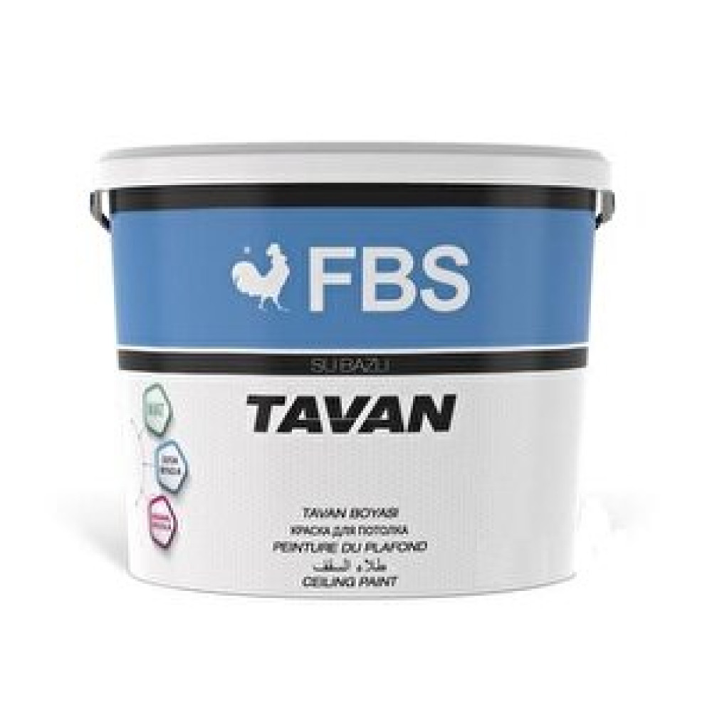Fbs Tavan Boyası 17.5 Kg Beyaz Boyalar Fiyatı