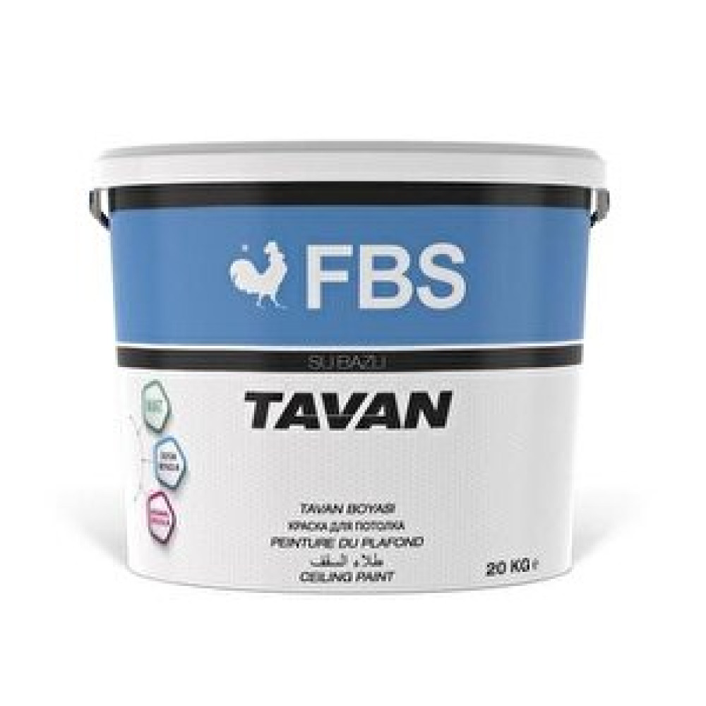 Fbs Tavan Boyası 20 Kg Beyaz Boyalar Fiyatı