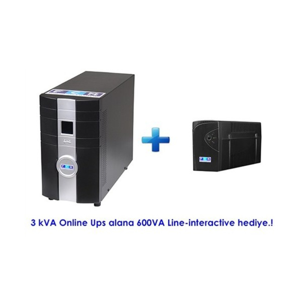 Fcm FPLUS-11 LCD Ekran 3KVA Online Kesintisiz Güç Kaynağı (ups) Oto Boyaları Fiyatı