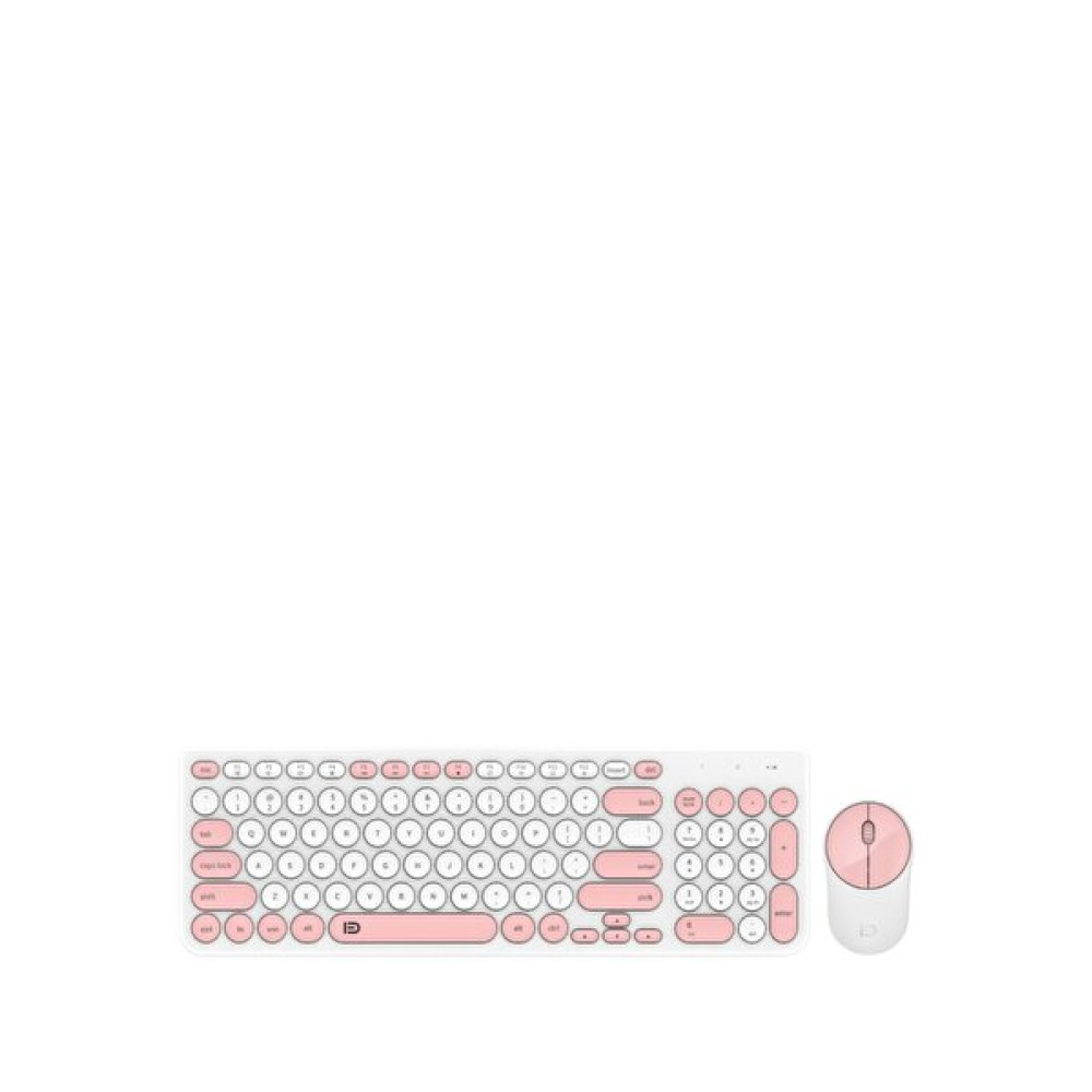 FD Ik6631 2.4 GHz Pembe Kablosuz Klavye ve Mouse Seti Klavye - Mouse Fiyatı