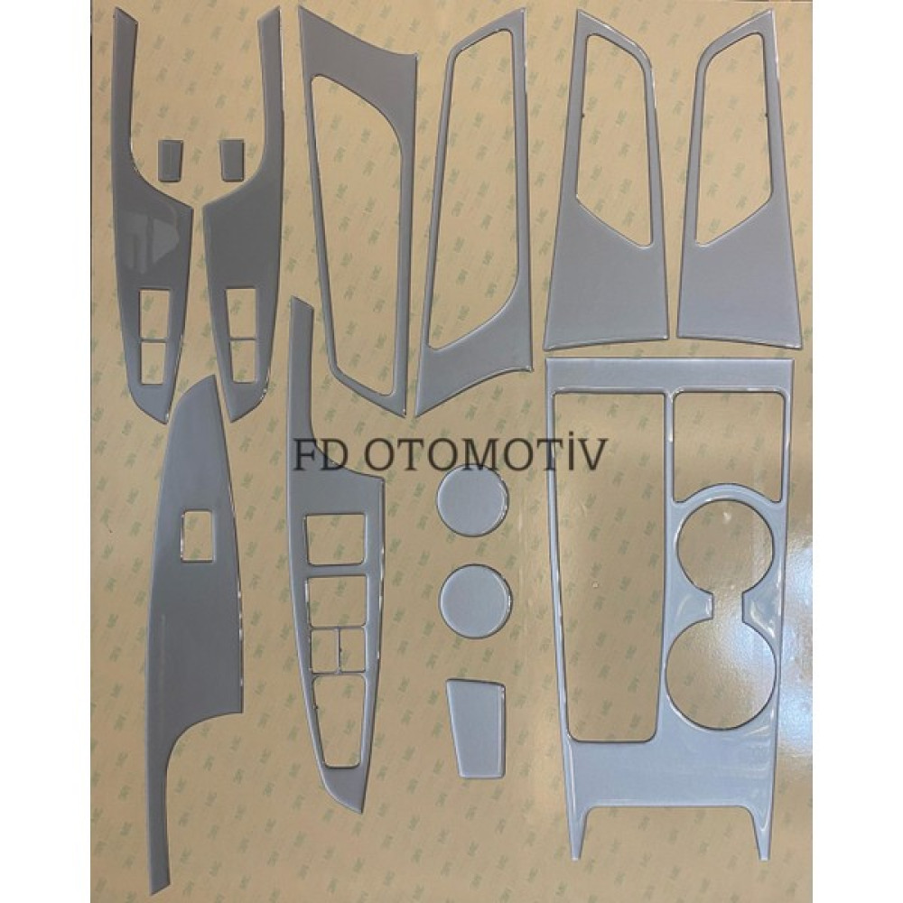 FD Otomotiv Hyundaı Tucson 2015 / 2020 Gümüş Gri ) Torpido Konsol Maun Kaplama Oto Boyaları Fiyatı
