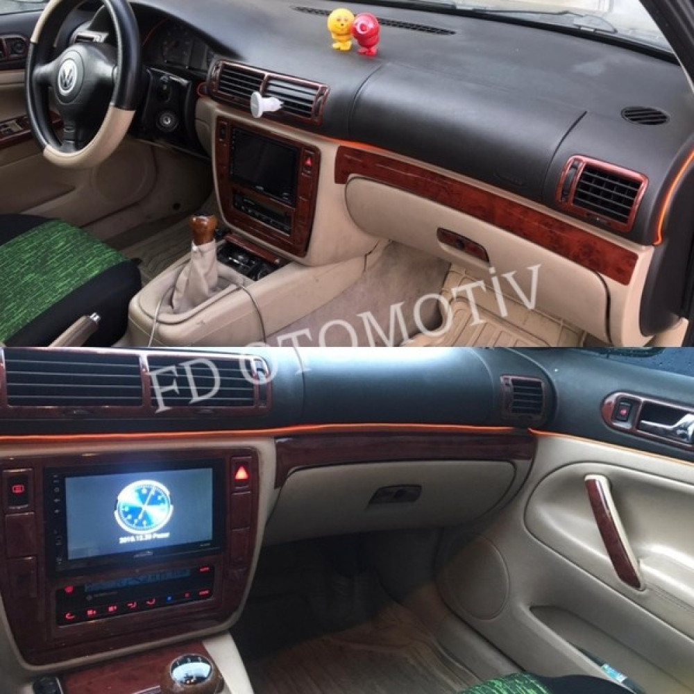 FD Otomotiv Volkswagen Passat B5 Full Set Maun Renk Torpido Konsol Kaplama Torpido Aksesuarları & Bakımı Fiyatı