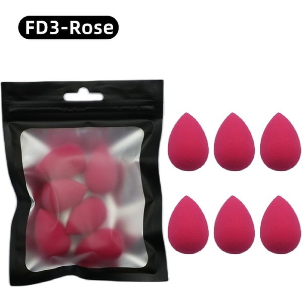 Fd3 Gül Ogeyer 6 Adet Mini Makyaj Süngeri Toz Puf Güzellik Süngeri Makyaj Kapatıcı Likit Fondöten Yüz Kozmetik Puf Yapmak Sünger (Yurt Dışından) Makyaj Fırça ve Aksesuarları Fiyatı