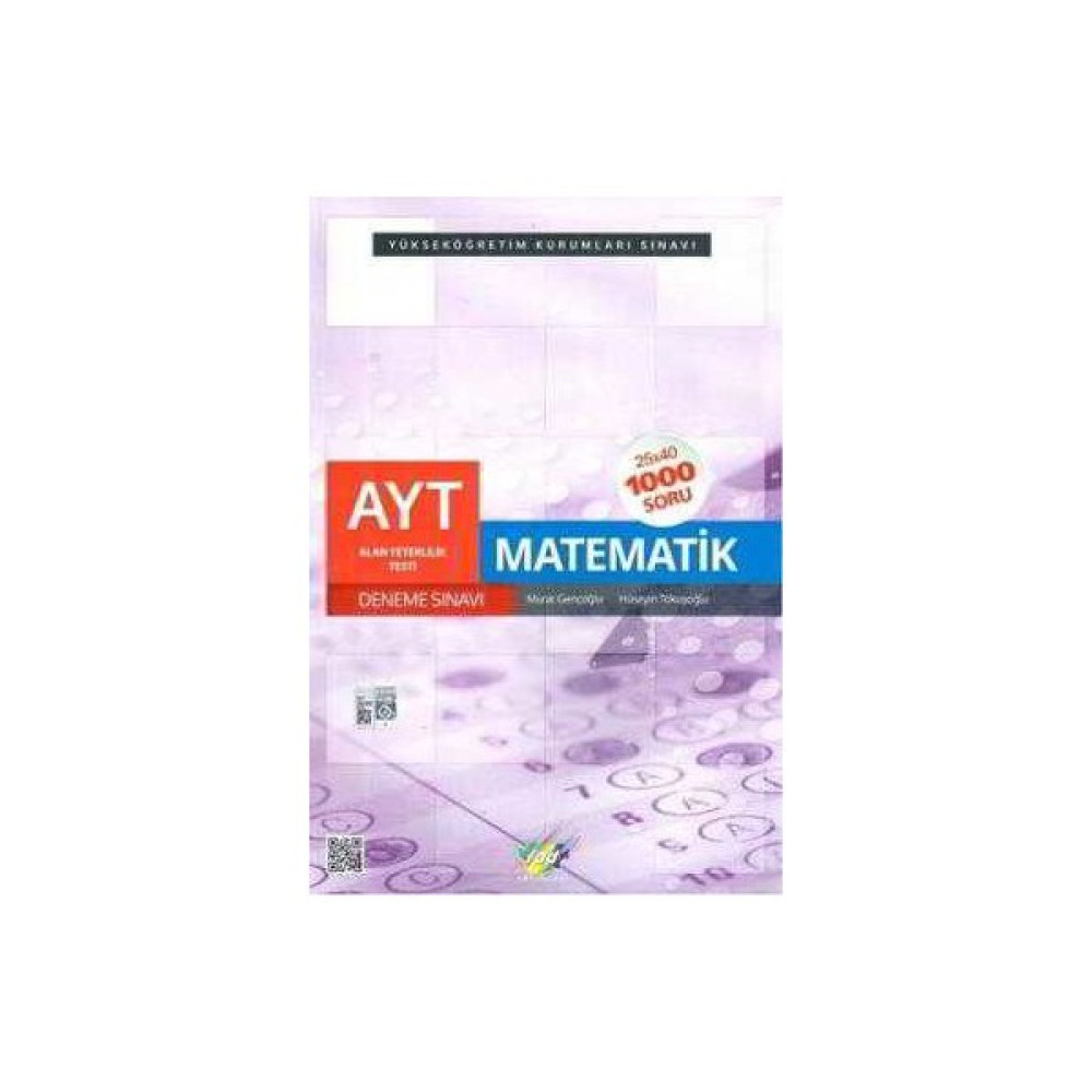 FDD AYT Matematik 25x40 Deneme Sınavı Matematik Fiyatı