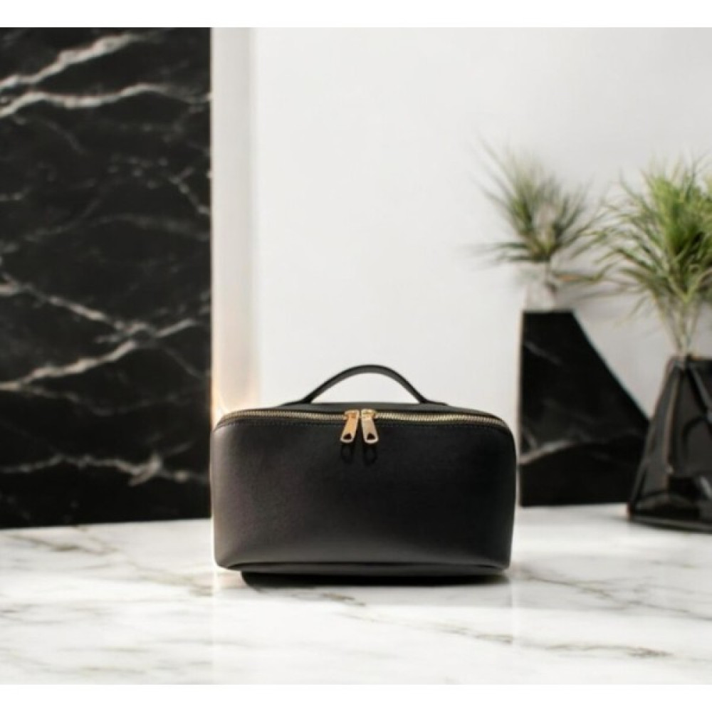 Fdf Store Makyaj Çantası Deri Valiz Içi Düzenleyici Büyük Boy Organizer Seyahat Tipi Siyah Makyaj Fırça ve Aksesuarları Fiyatı